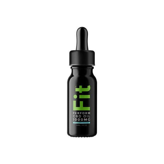 Fit CBD 1000mg CBD Spearmint Perform CBD Oil 30ml - remedykartelcbd1stop