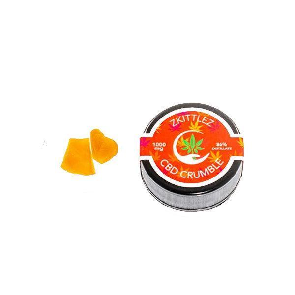 CBD Leafline 1000mg CBD Crumble (86%) ZKITTLEZ 1g - remedykartelcbd1stop