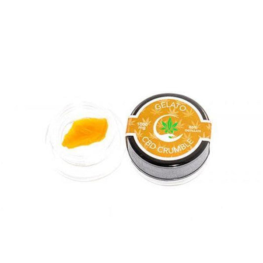CBD Leafline 1000mg CBD Crumble (86%) Gelato 1g - remedykartelcbd1stop