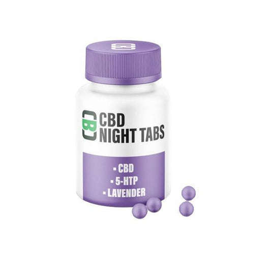 CBD Asylum Night Tablets 1000mg CBD 100 Tablets (BUY 1 GET 2 FREE) - remedykartelcbd1stop