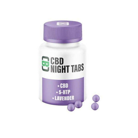 CBD Asylum Night Tablets 1000mg CBD 100 Tablets (Buy One Get One Free) - remedykartelcbd1stop