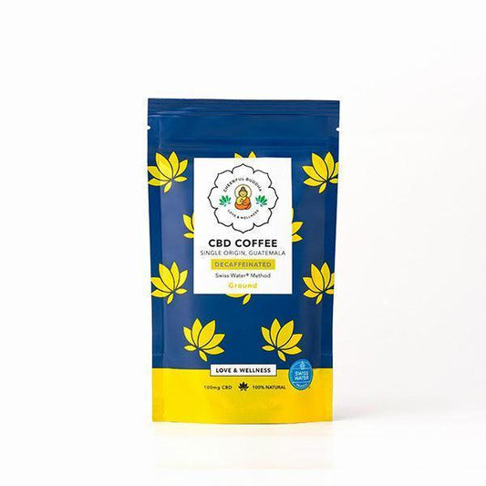 Cheerful Buddha 100mg CBD Infused Decaf Coffee - 100g - remedykartelcbd1stop