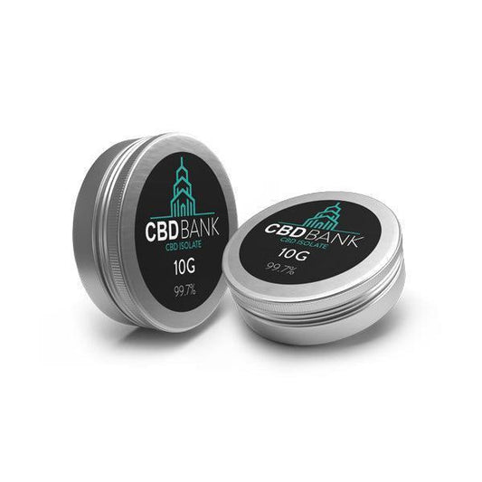 CBD Bank 99.7% CBD Isolate Tub 10g - remedykartelcbd1stop