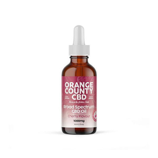 Orange County CBD 1000mg Flavoured Tincture Oil 30ml - remedykartelcbd1stop