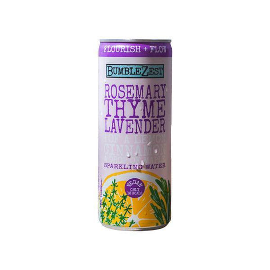 12 x BumbleZest Flourish & Flow – Sparkling Water 250ml - remedykartelcbd1stop