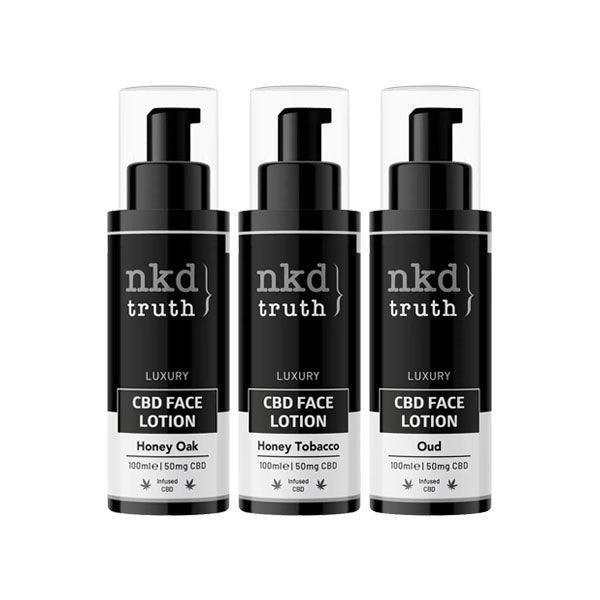 NKD 50mg CBD Face Lotion - 100ml - remedykartelcbd1stop