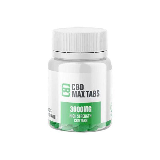 CBD Asylum 3000mg CBD Max Tablets - 100 Caps (BUY 1 GET 2 FREE) - remedykartelcbd1stop