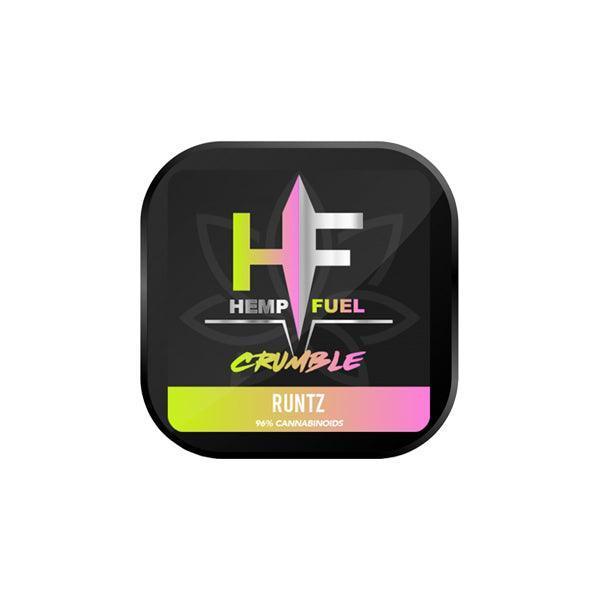 Hemp Fuel 85% Broad Spectrum CBD Crumble Runtz - 1g - remedykartelcbd1stop