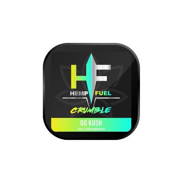 Hemp Fuel 85% Broad Spectrum CBD Crumble OG Kush - 1g - remedykartelcbd1stop