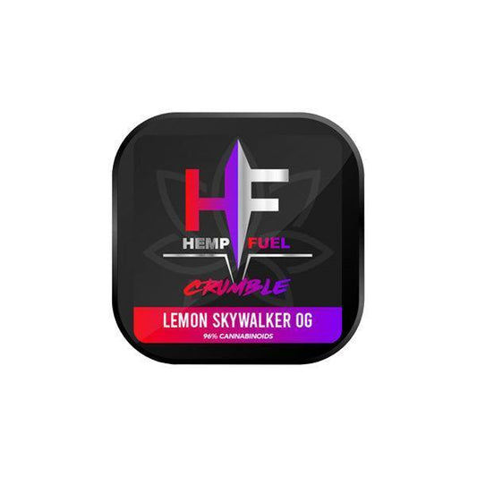 Hemp Fuel 85% Broad Spectrum CBD Crumble Lemon Skywalker OG - 1g - remedykartelcbd1stop