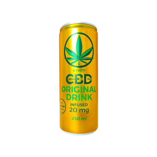 E-Fast 20mg CBD Original Cannabis Drink - 250ml - remedykartelcbd1stop
