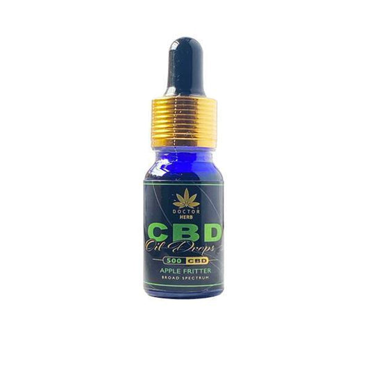 Doctor Herb 500mg CBD Broad Spectrum Flavoured Oil 10ml - remedykartelcbd1stop
