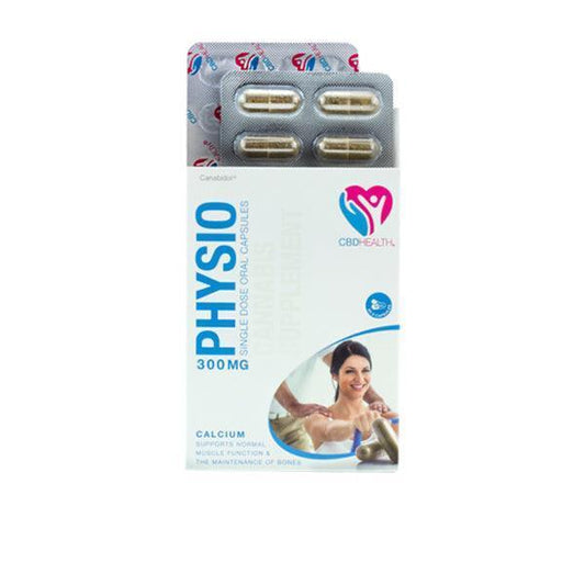 CBD by British Cannabis 300mg CBD Oral Capsules 30 Caps - Physio - remedykartelcbd1stop