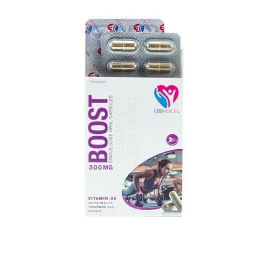 CBD by British Cannabis 300mg CBD Oral Capsules 30 Caps - Boost - remedykartelcbd1stop