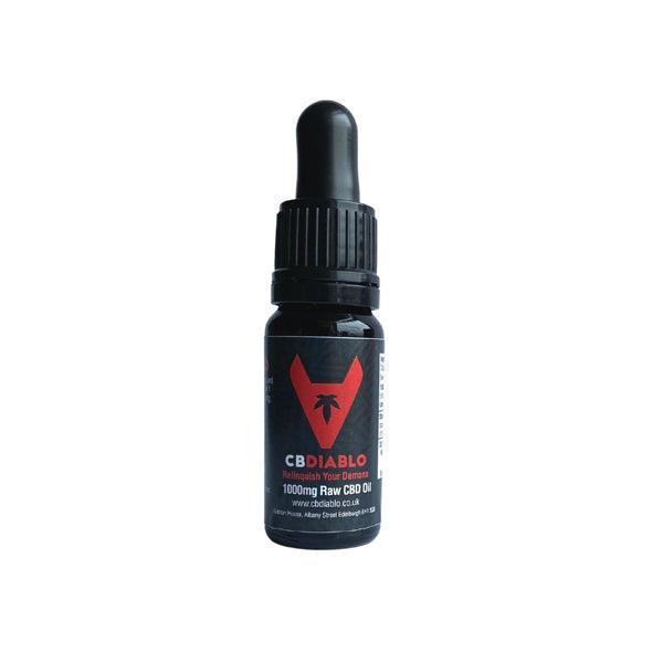 CBDiablo 1000mg CBD Oil 10ml - Diablo - remedykartelcbd1stop