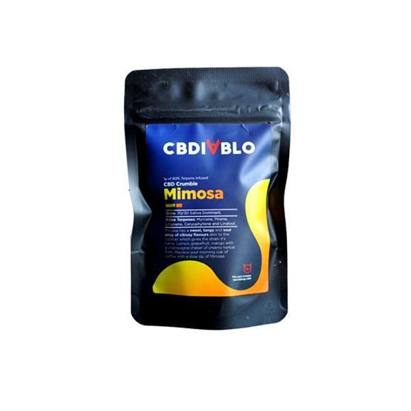 CBDiablo 800mg Broad Spectrum CBD Crumble - 1g - remedykartelcbd1stop