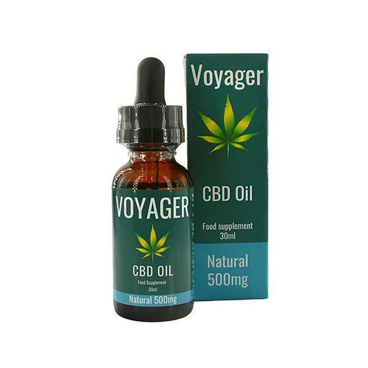 Voyager 500mg CBD Oil 30ml - remedykartelcbd1stop