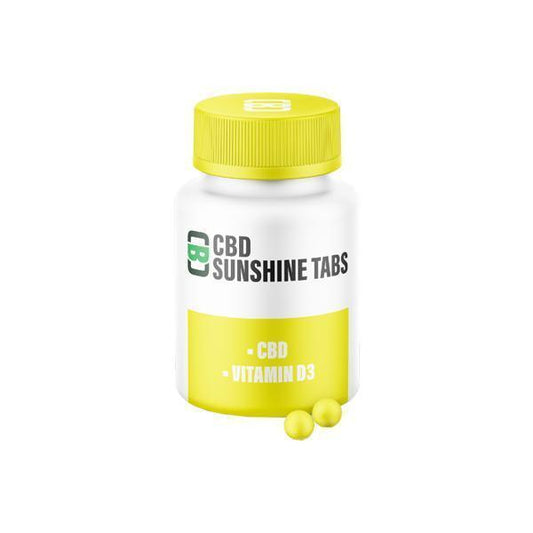 CBD Asylum Sun Shine Tablets 1000mg CBD 100 Tablets (Buy One Get One Free) - remedykartelcbd1stop