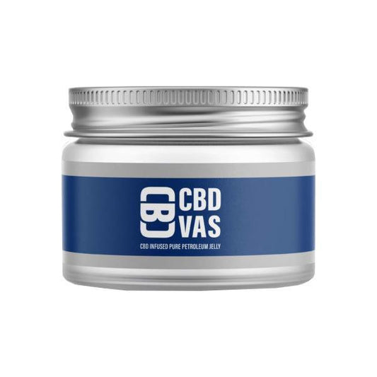 CBD Asylum VAS Pure Petroleum Jelly 1000mg CBD 100ml (Buy One Get One Free) - remedykartelcbd1stop