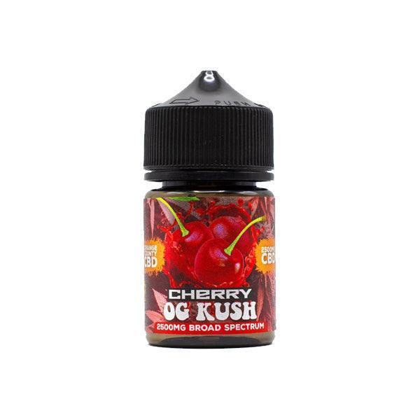 Orange County CBD Cali Range 2500mg CBD 50ml E-liquid (60VG/40PG) - remedykartelcbd1stop
