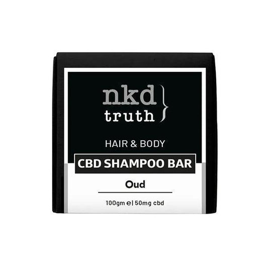 NKD 50mg CBD Speciality Body & Hair Shampoo Bar 100g - Oud (BUY 1 GET 1 FREE) - remedykartelcbd1stop