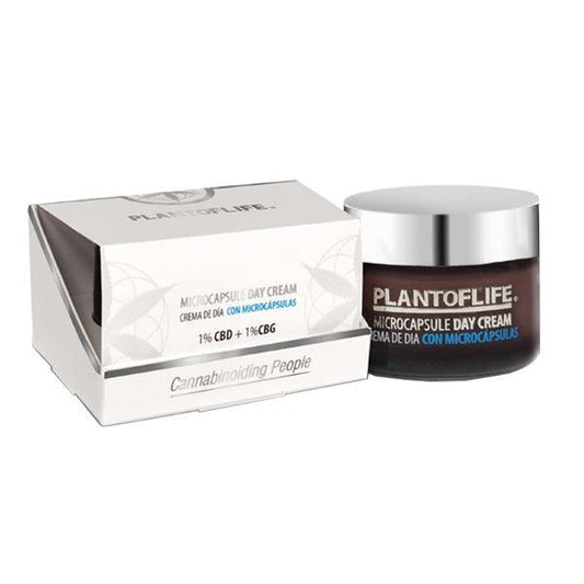 Plant of Life 50mg CBD + CBG Microcapsule Day Cream - 50g - remedykartelcbd1stop
