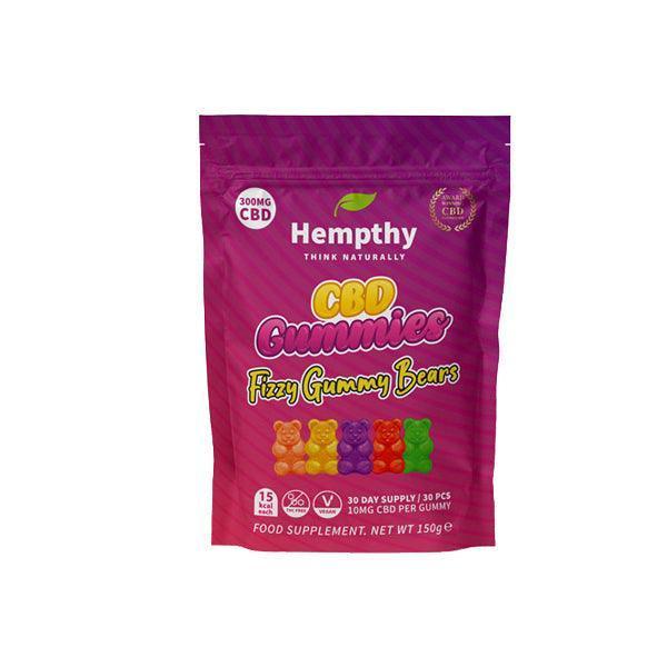 Hempthy 300mg CBD Gummies 30 Ct Pouch - remedykartelcbd1stop