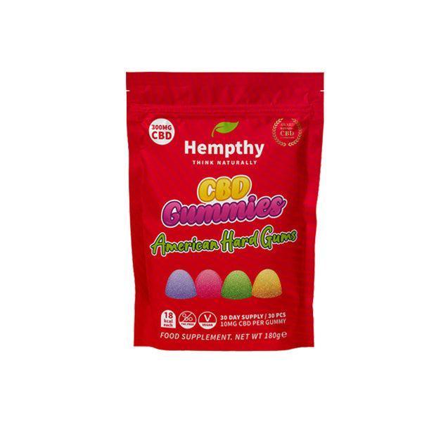 Hempthy 300mg CBD Gummies 30 Ct Pouch - remedykartelcbd1stop