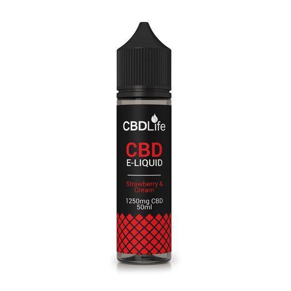 CBDLife 1250mg CBD 50ml E-Liquid (50VG/50PG) - remedykartelcbd1stop
