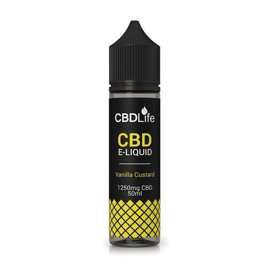 CBDLife 1250mg CBD 50ml E-Liquid (50VG/50PG) - remedykartelcbd1stop