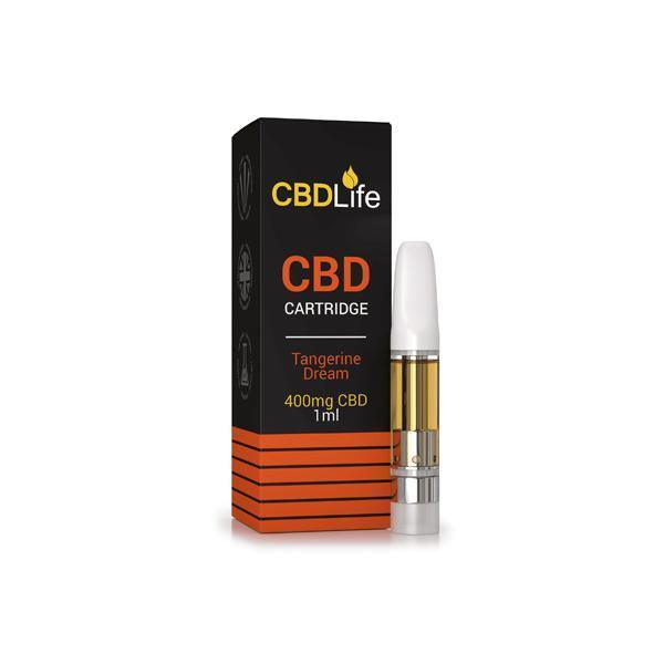 CBDLife 400mg Vape Pen Cartridge 1ml - remedykartelcbd1stop