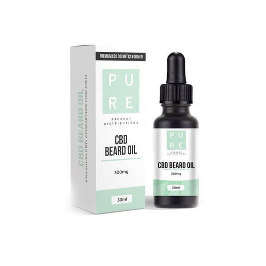 Pure 300mg CBD Beard Oil - 30ml - remedykartelcbd1stop