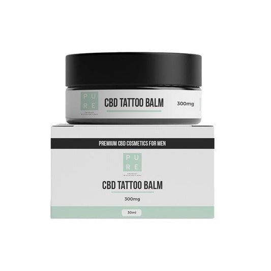 Pure 300mg CBD Tattoo Balm - 30g - remedykartelcbd1stop