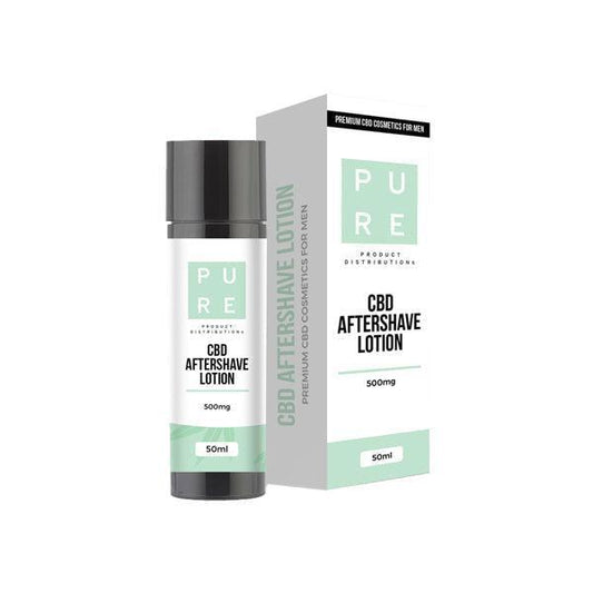 Pure 500mg CBD Aftershave Lotion - 50ml - remedykartelcbd1stop