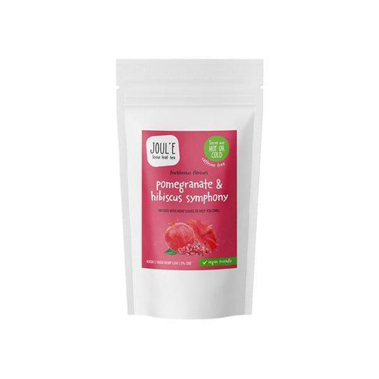 Joul'e 2% CBD Pomegranate & Hibiscus Symphony Tea Fruit & Hemp Leaf Drink - 40g - remedykartelcbd1stop