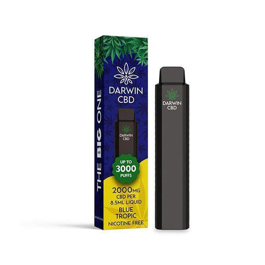 Darwin The Big One 2000mg CBD Disposable Vape Device 3000 Puffs - remedykartelcbd1stop