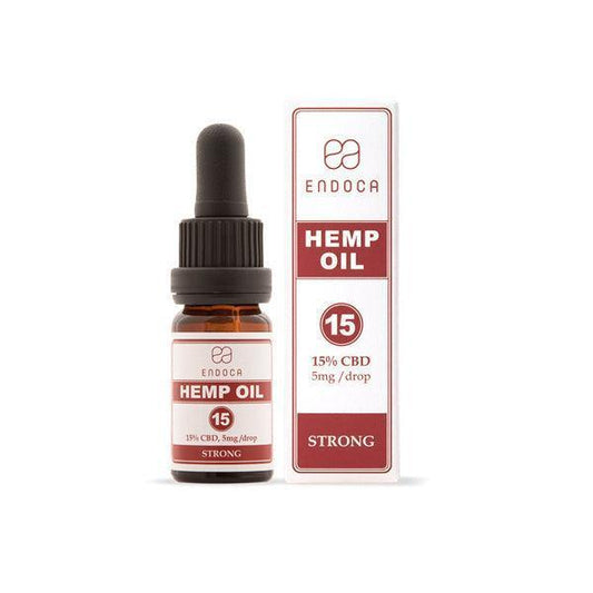 Endoca 1500mg Hemp Oil Drops 10ml - remedykartelcbd1stop
