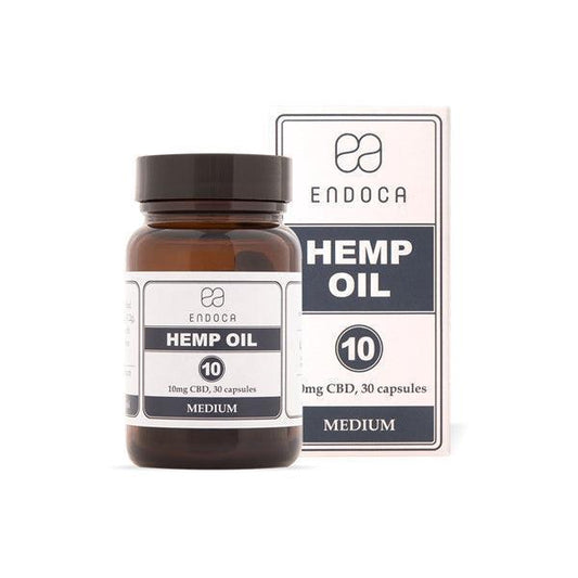Endoca 300mg CBD Capsules Hemp Oil - 30 Soft Gel's - remedykartelcbd1stop