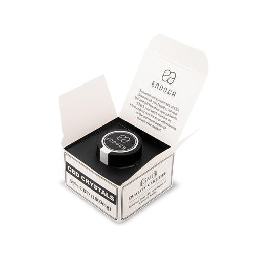Endoca 1000mg 99% CBD Cannabis Crystals - 1g - remedykartelcbd1stop