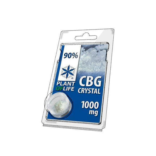 Plant Of Life 1000mg CBG Crystal Powder 90% CBG - remedykartelcbd1stop