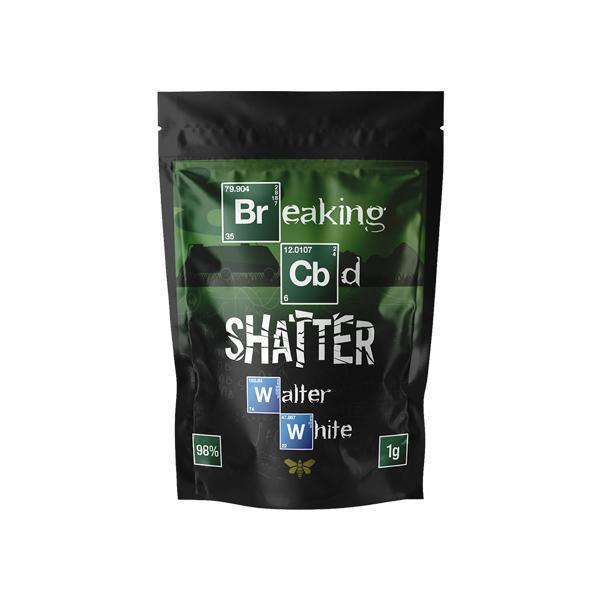 Breaking CBD 98% CBD Shatter - 1g - remedykartelcbd1stop