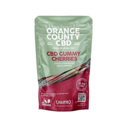 Orange County CBD 200mg Gummy Cherries - Grab Bag - remedykartelcbd1stop