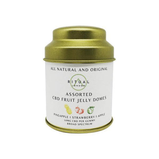 Ritual London 150mg CBD Vegan Fruit Jelly Domes - remedykartelcbd1stop