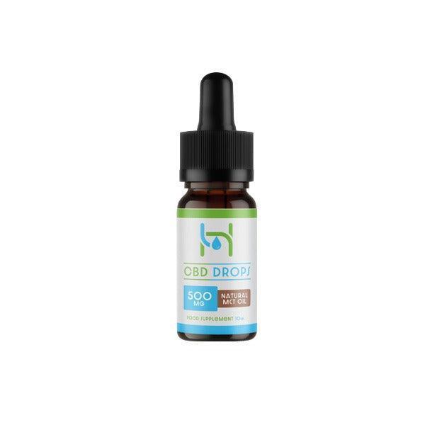 Horizon Labs Natural 500mg CBD MCT Tincture Oil - 10ml - remedykartelcbd1stop