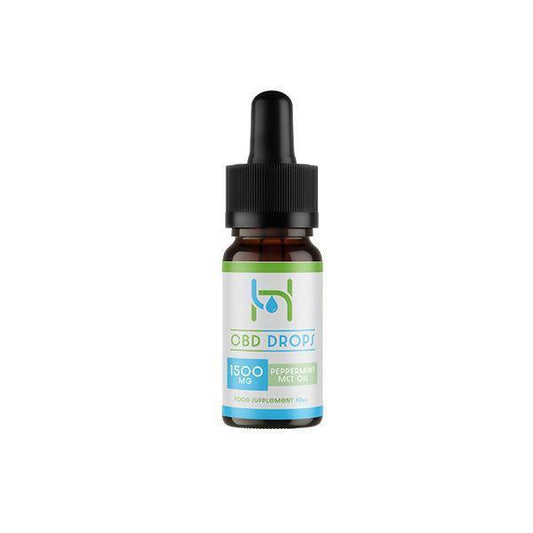 Horizon Labs Peppermint 1500mg CBD MCT Tincture Oil - 10ml - remedykartelcbd1stop