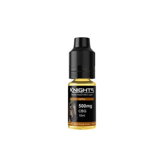 Knights CBD 500mg CBG Isolate E-liquid 10ml (70PG/30VG) - remedykartelcbd1stop