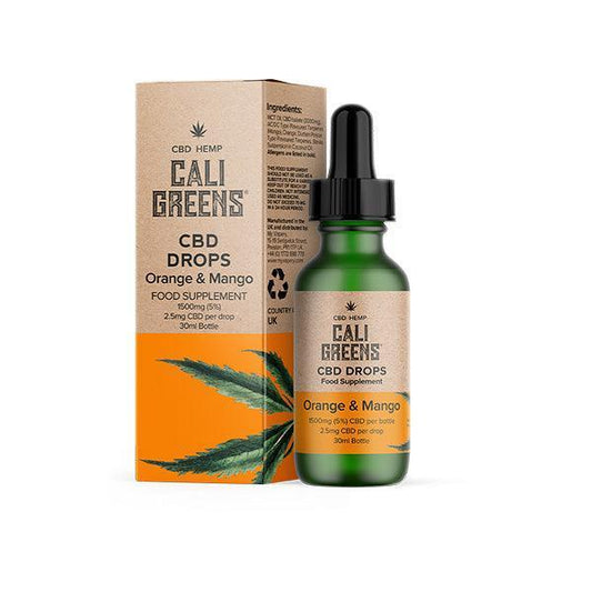Cali Greens 1500mg CBD Oral Drops - 30ml - remedykartelcbd1stop
