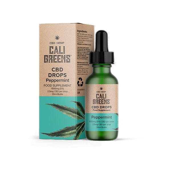 Cali Greens 1500mg CBD Oral Drops - 30ml - remedykartelcbd1stop