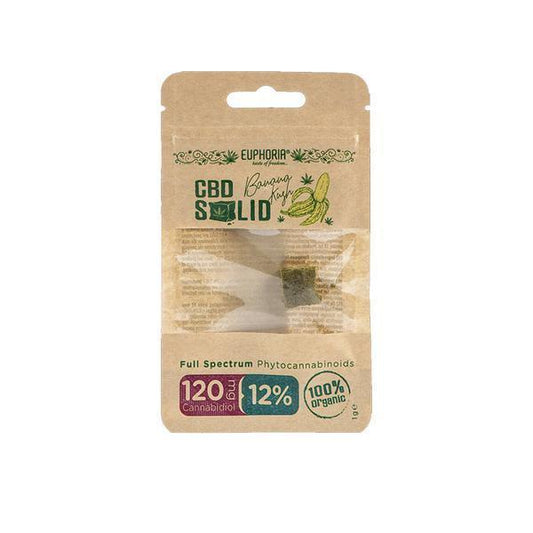 Euphoria CBD Solid 1g Banana Kush 12% - remedykartelcbd1stop