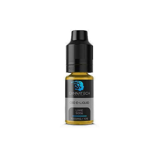 Cannatech 750mg CBD Isolate CBD E-liquid 10ml (70PG/30VG) - remedykartelcbd1stop